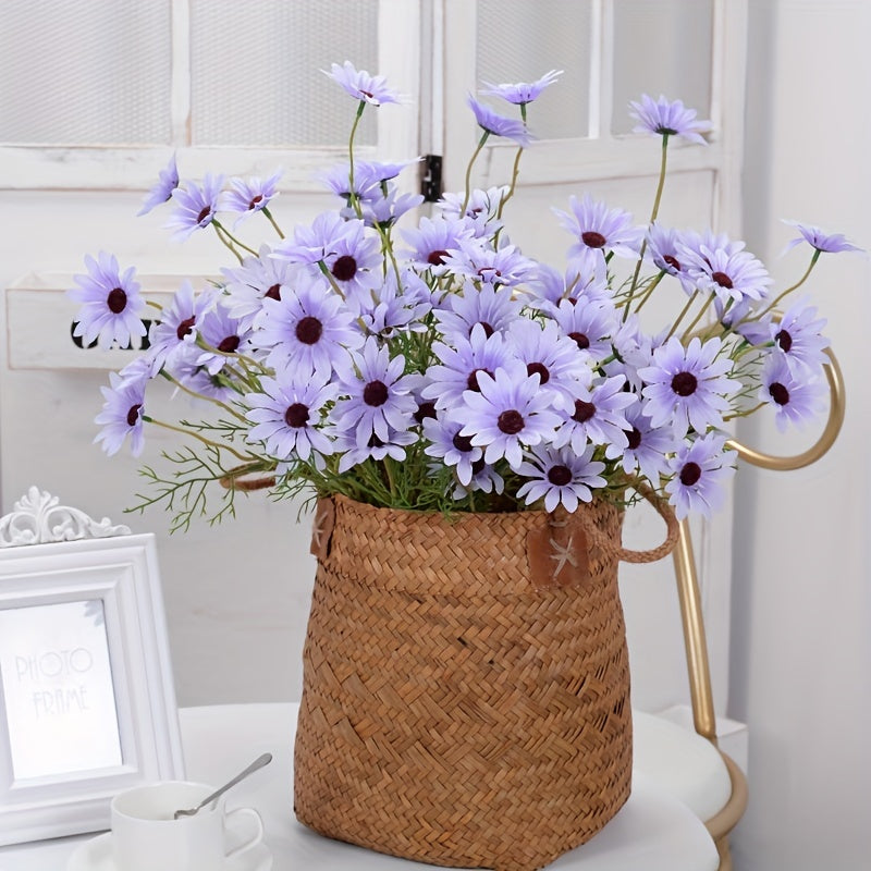 Artificial Daisy Bouquets Bulk Pack for Home Decor Weddings and Parties