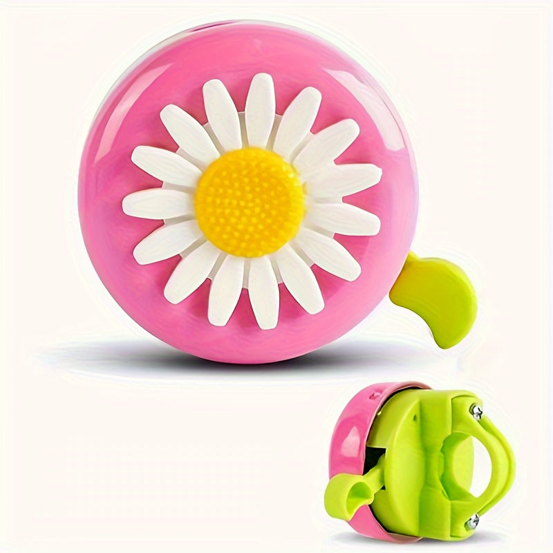Colorful Chrysanthemum Aluminum Bicycle Bell for Kids and Adults