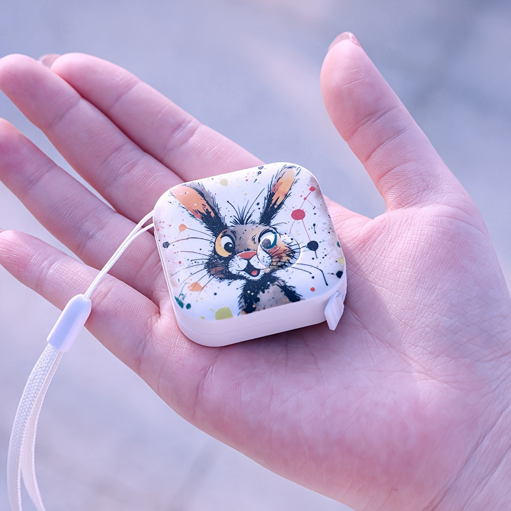 Cartoon Soft Tape Measure with Multiple Functions Waist and Height Measurement Tool