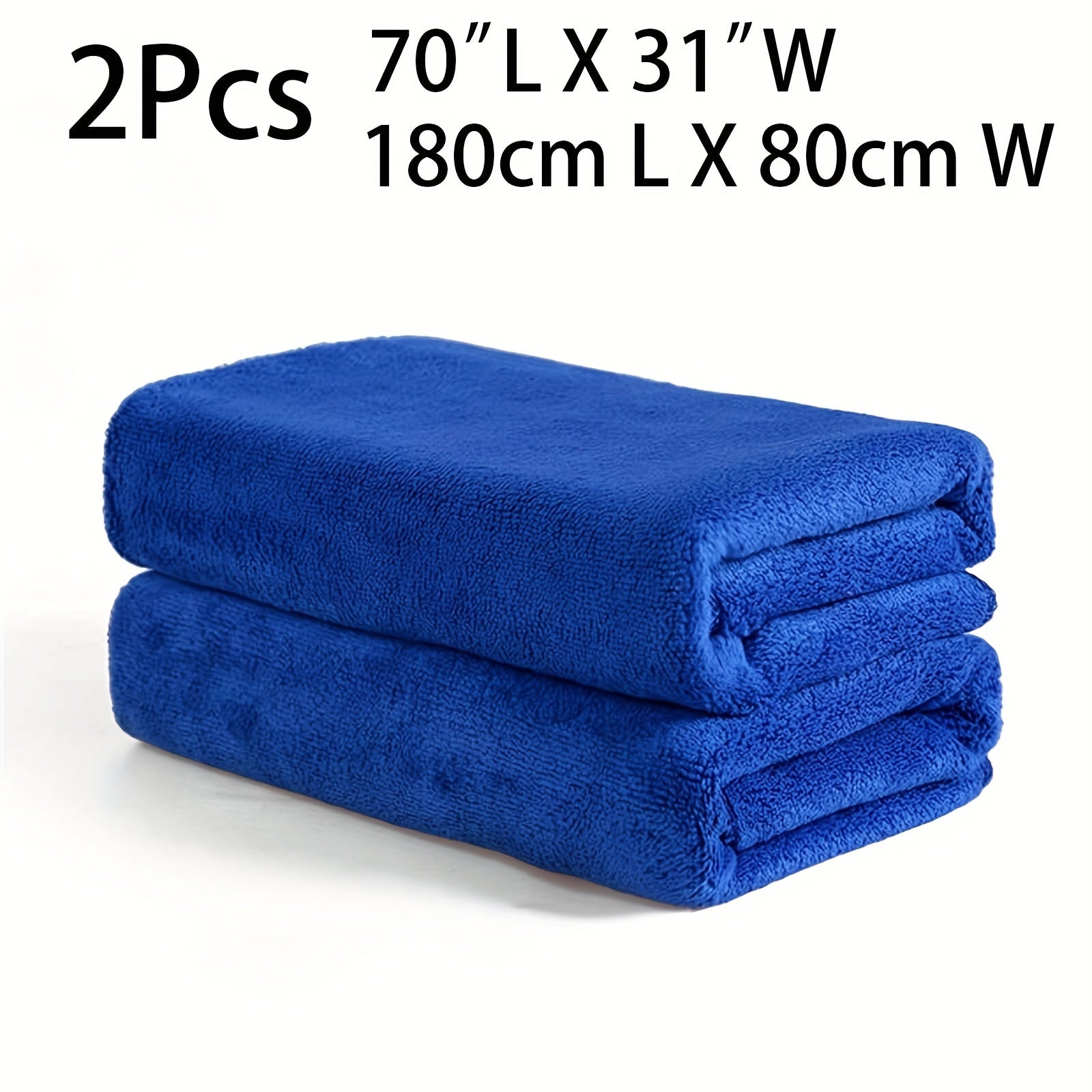 Microfiber Bath Towels 76x177cm Quick Dry Super Absorbent Fade-Resistant
