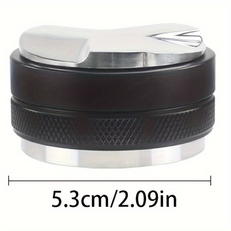 Adjustable Depth Coffee Tamper and Leveler 51/53/58mm for Espresso Machines