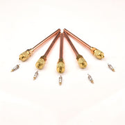 10-Donali 1/4-Inch kirish klapanlari va 5-Donali elektriksiz isitish va sovutish klapanlari to'plami