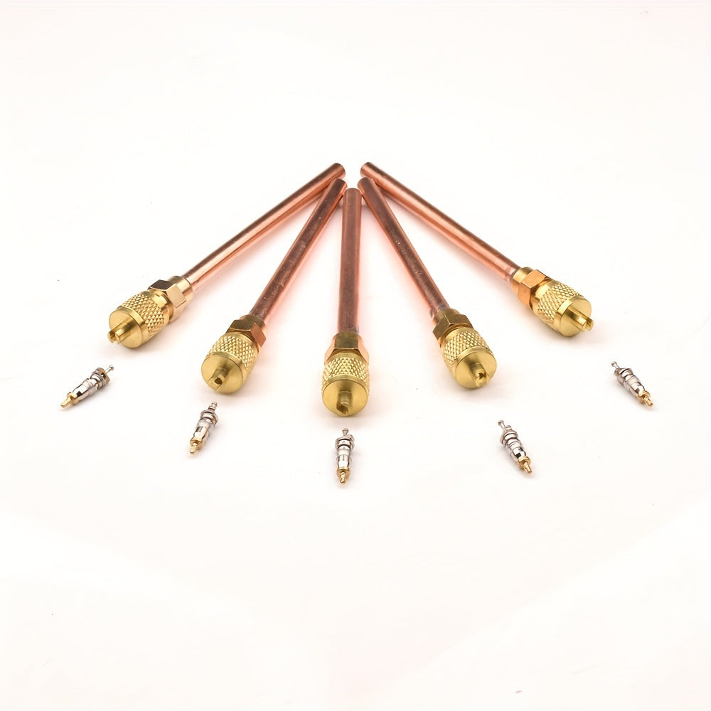 10-Donali 1/4-Inch kirish klapanlari va 5-Donali elektriksiz isitish va sovutish klapanlari to'plami