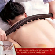 Plastic Body Massage Roller with 19 Beads Hand Operated Full Body Massage