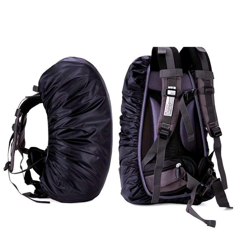 Unisex Waterproof Backpack Rain Cover Adjustable Cross Strap Outdoor Hiking