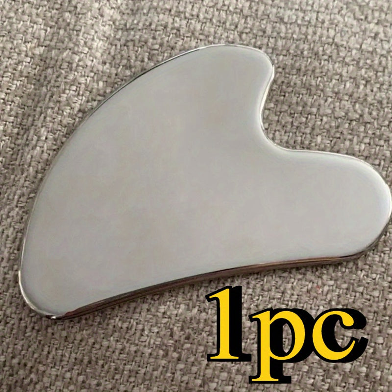 Stainless Steel Gua Sha Tool for Face and Body Massage with Gift Box