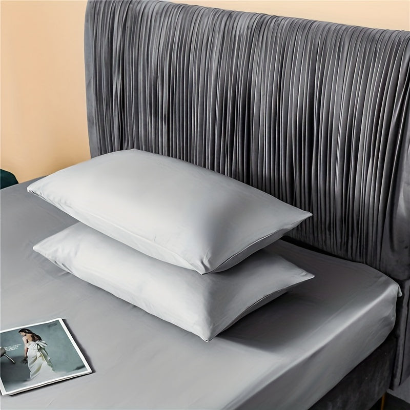 Polyester Pillowcases Set for Bedroom Breathable Soft Skin-Friendly