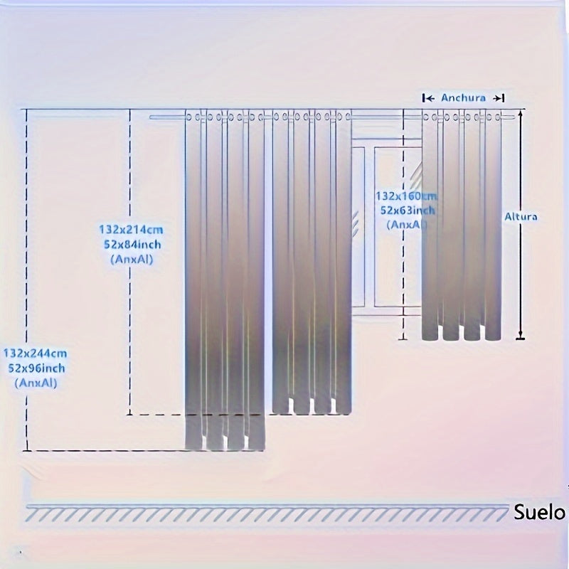 White Romantic Sheer Curtains for Living Room Bedroom Set of 2