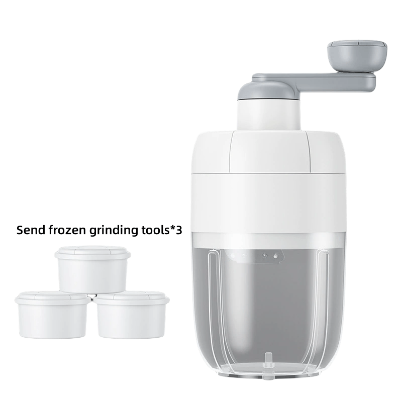 Rallador de hielo de acero inoxidable para dulces caseros, helados, cócteles, fácil de usar