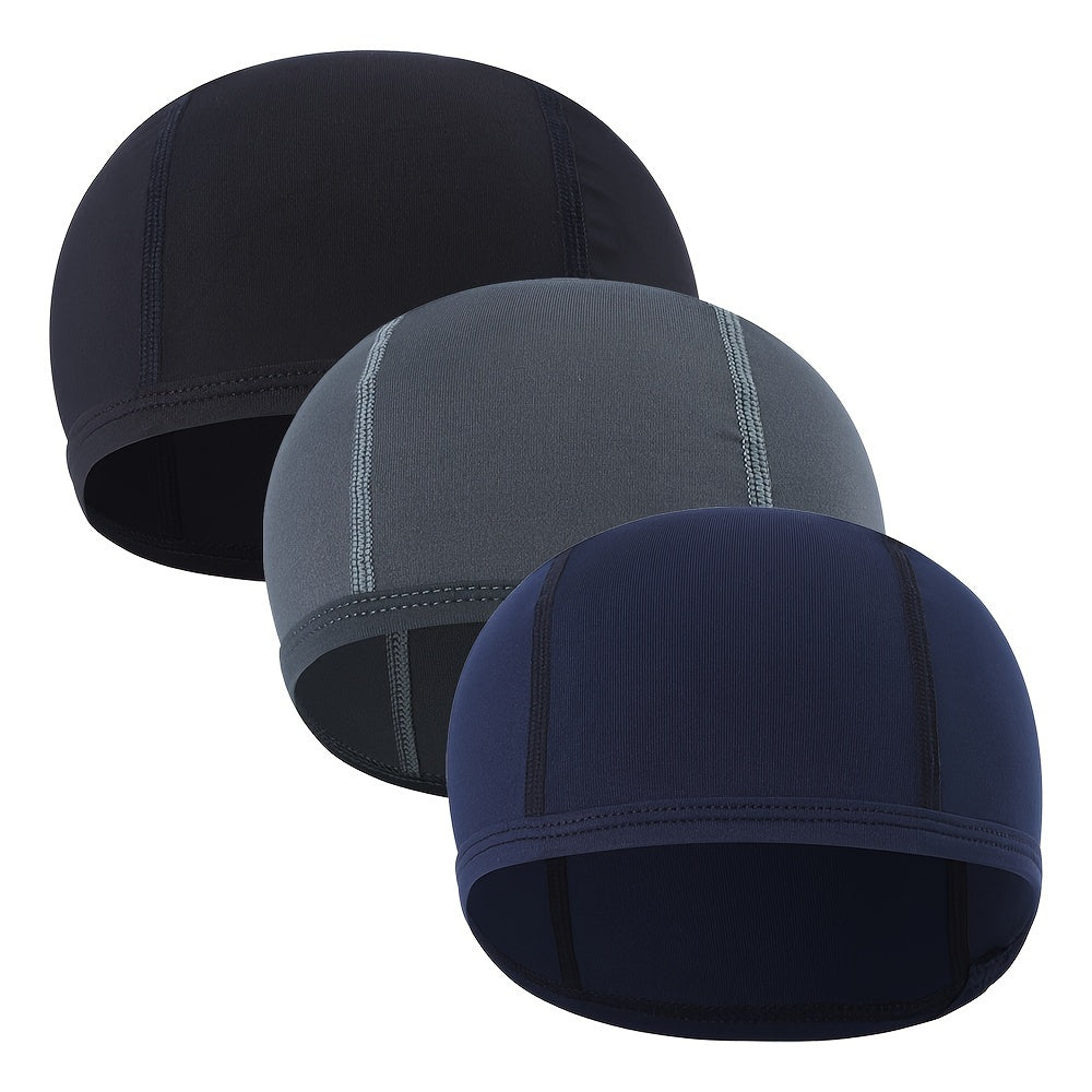 Gorro unisex de enfriamiento ligero de color sólido, transpirable y que absorbe el sudor