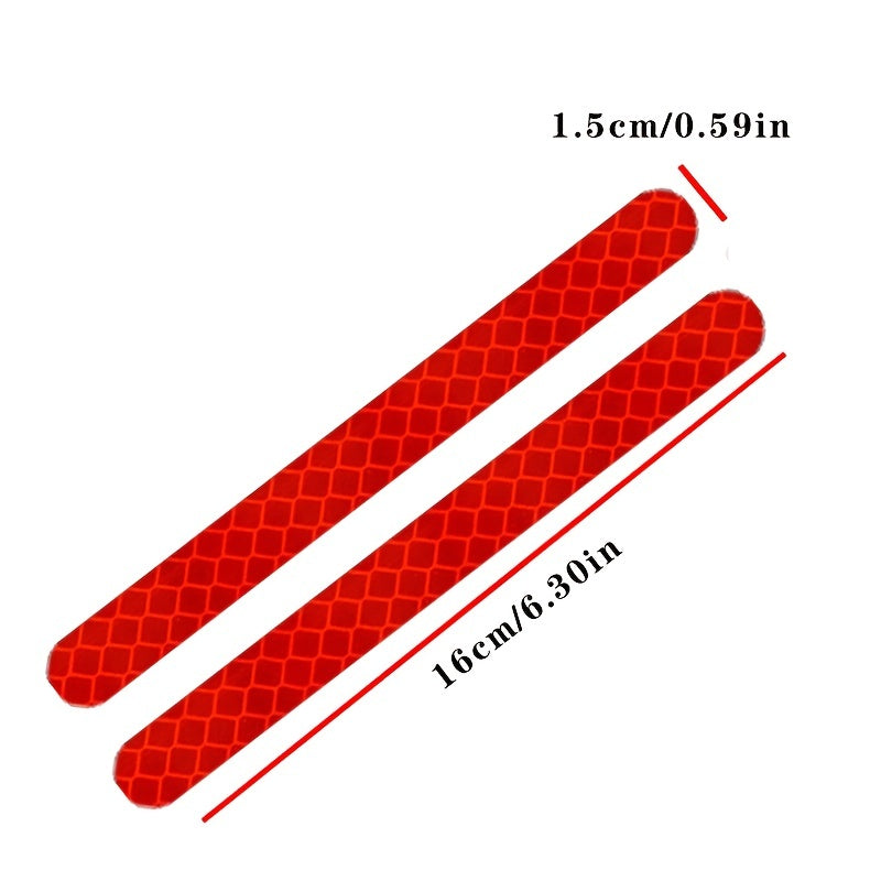 Motorcycle Anti-Collision Tape Set Waterproof Rearview Mirror Stickers