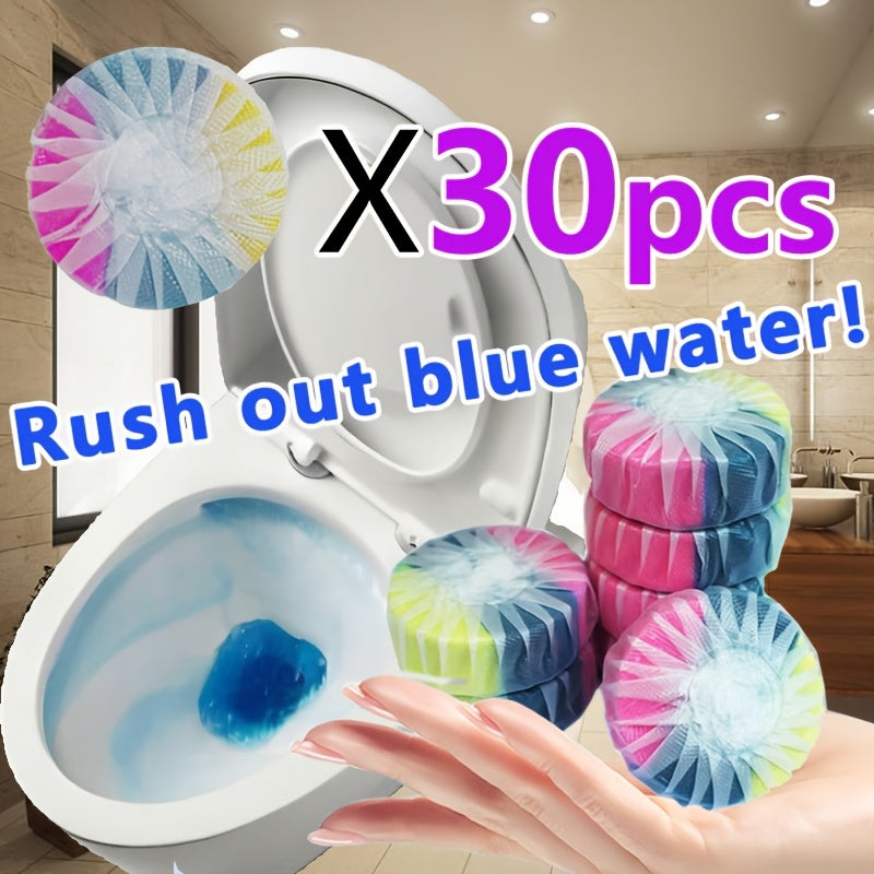 Avtomatik hojatxona tozalash uchun to'plam, gazlangan tabletkalar, kislotalarni olib tashlash, deodorant, dog'larni olib tashlovchi