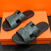 Men's Summer Outdoor Slippers Large Size 43-45 Anti-slip Wear-resistant Casual