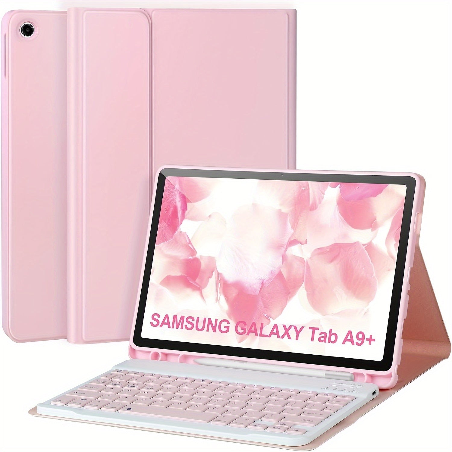 Keyboard Cover for Samsung Galaxy Tab A9 Plus 27.94cm 2023 with S Pen Holder Removable Keyboard Auto Wake Sleep