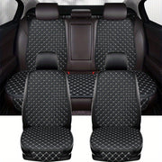 Universal Synthetic Leather Car Seat Cushion Cover 7pcs Protectors Seat Accessories