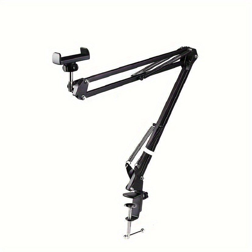 Desktop Holder with Pan and Mobile Phone Clip Non-Waterproof Iron Color Box Packaging