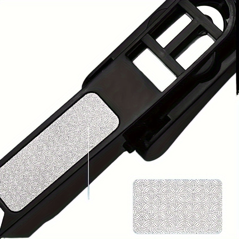 Stainless Steel Nail Clippers with Magnifying Glass and Rubber Handle for All Ages