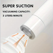 Mini portativ vakuum yopish mashinasi, qoʻlda ishlovchi oziq-ovqat saqlash qurilmasi, USB orqali qayta zaryadlanadi