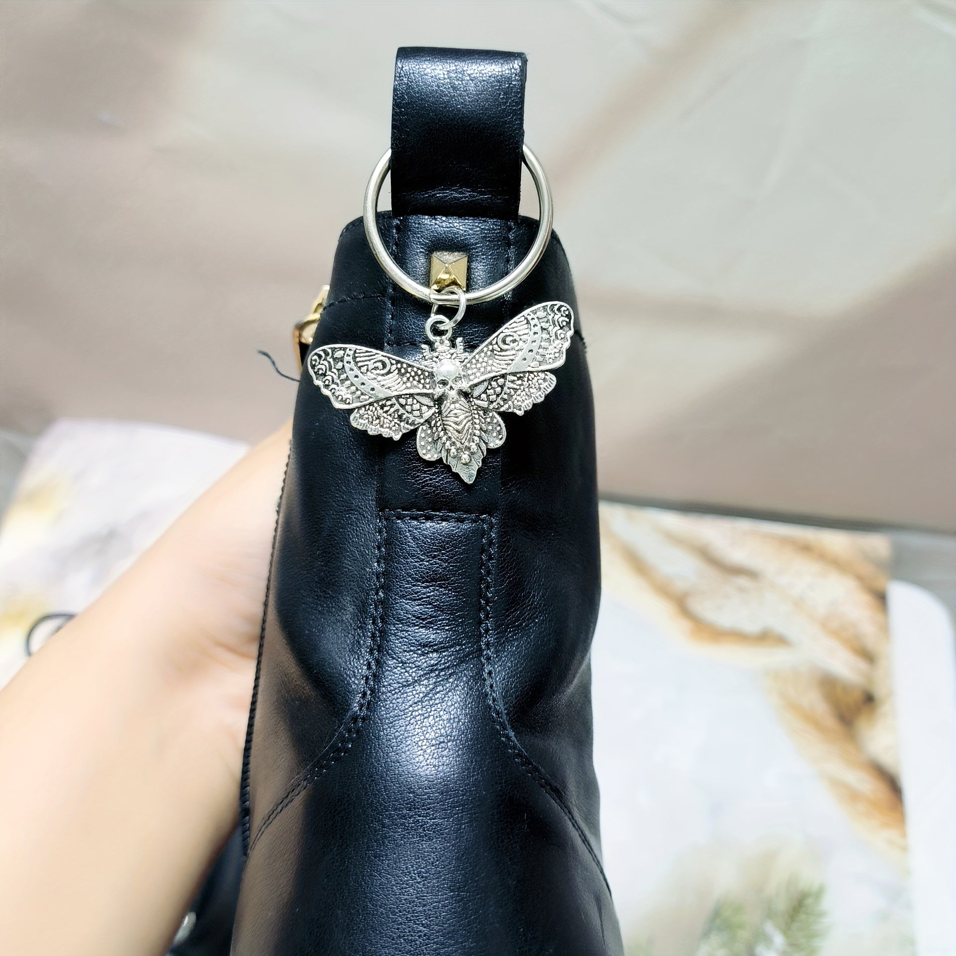 Unisex Alloy Skull Angel Pendants Shoe Decoration Cool DIY Accessories