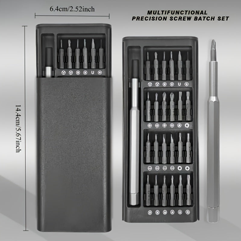 Multifunctional 25-in-1 Precision Screwdriver Set for Electronics Repair