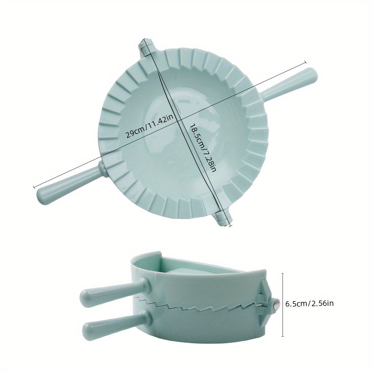 Большая пластиковая форма для пирогов и пельменей для домашних выпечек и печенья, яркие цвета