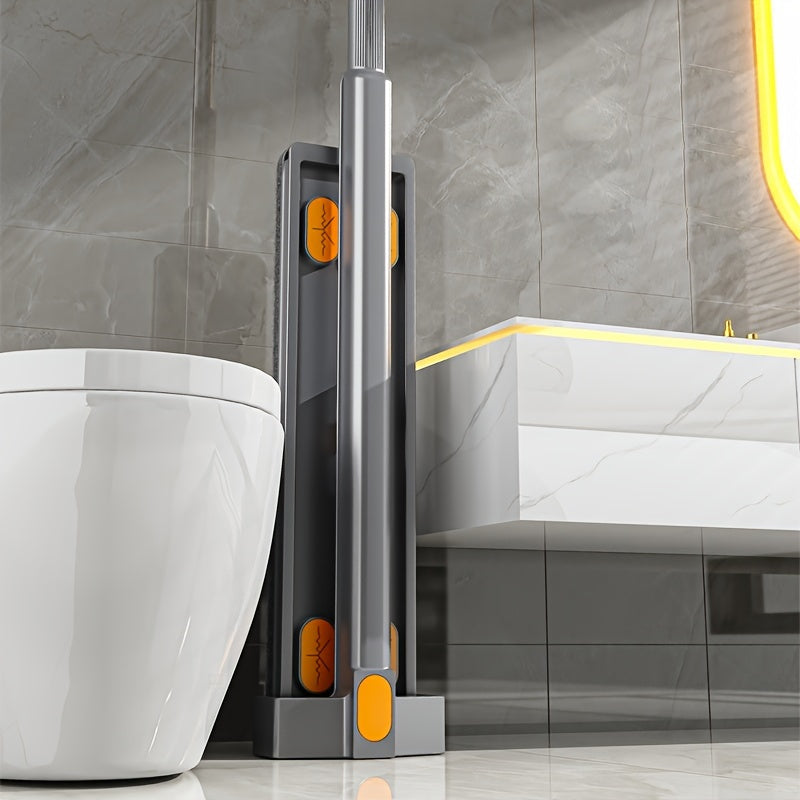 Yog'och poll uchun spreylash mop 350ml, 2 ta qayta ishlatiladigan tolali yostiq bilan to'ldiriladigan