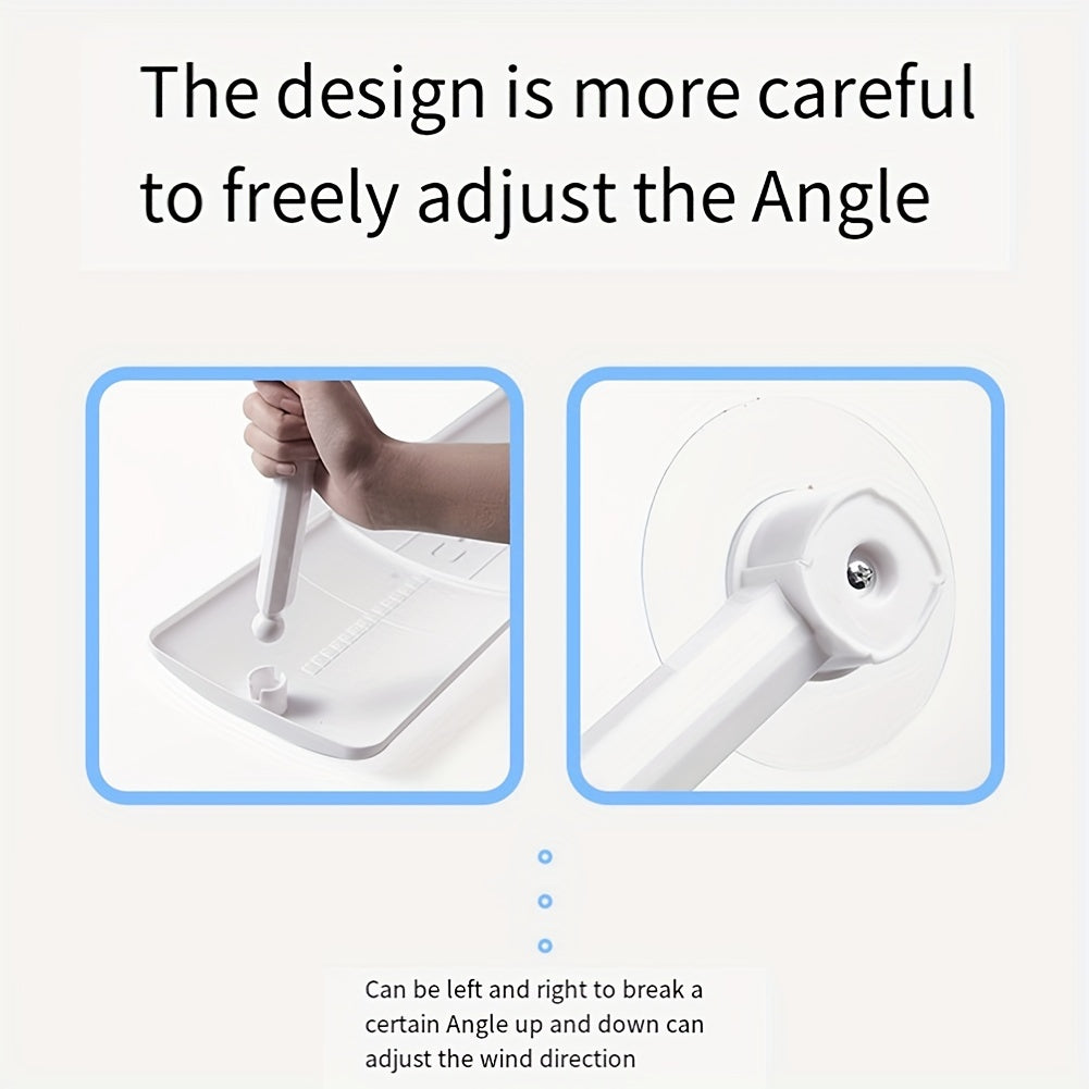 Adjustable Polypropylene Wind Deflector for Air Conditioners Universal Fit