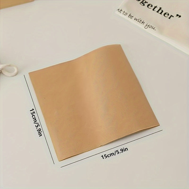 100pcs Non-Stick Wax Paper Sheets for Baking and Baking Separators