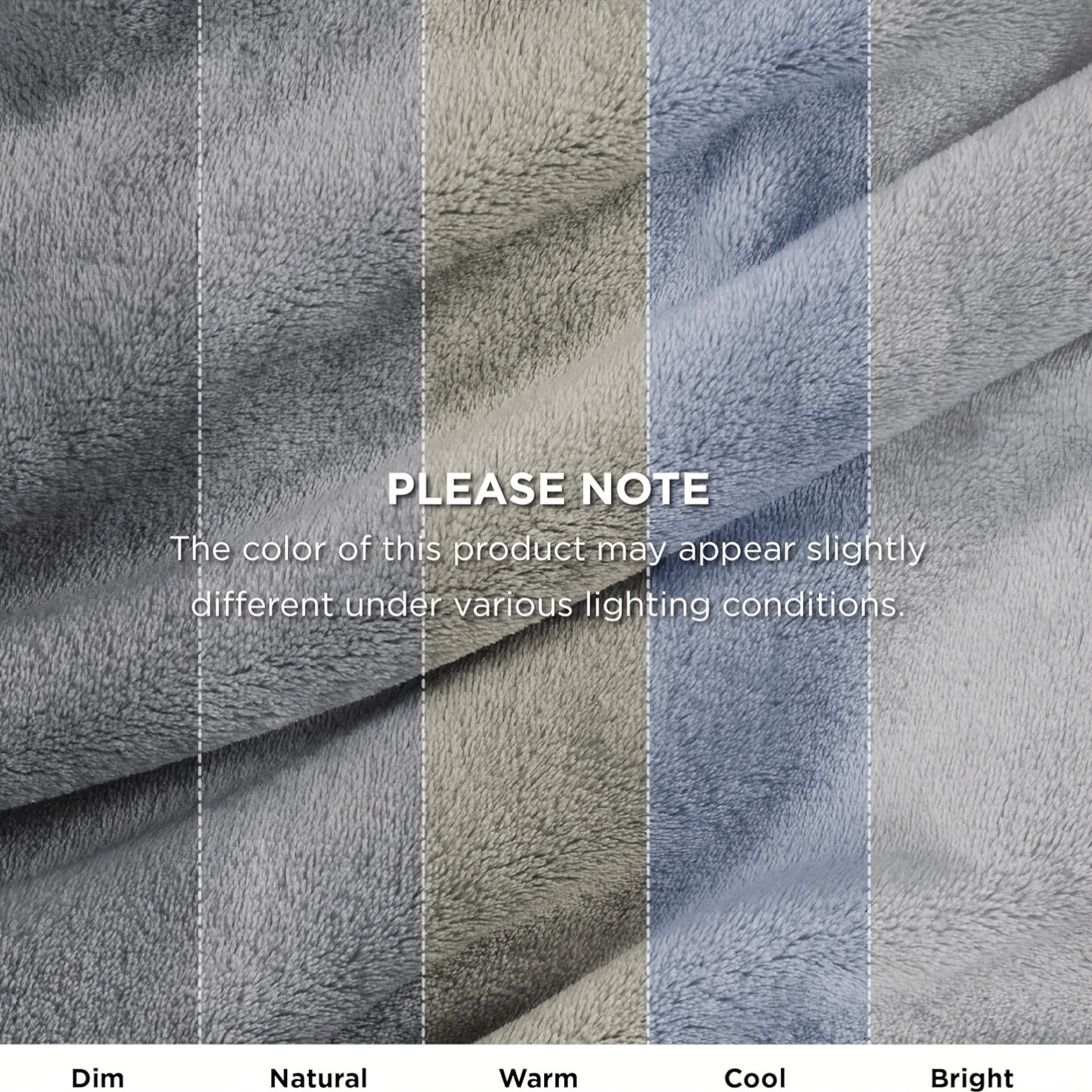 Grey Flannel Blanket Microfiber Cozy All-Season Bedding for Halloween and Christmas