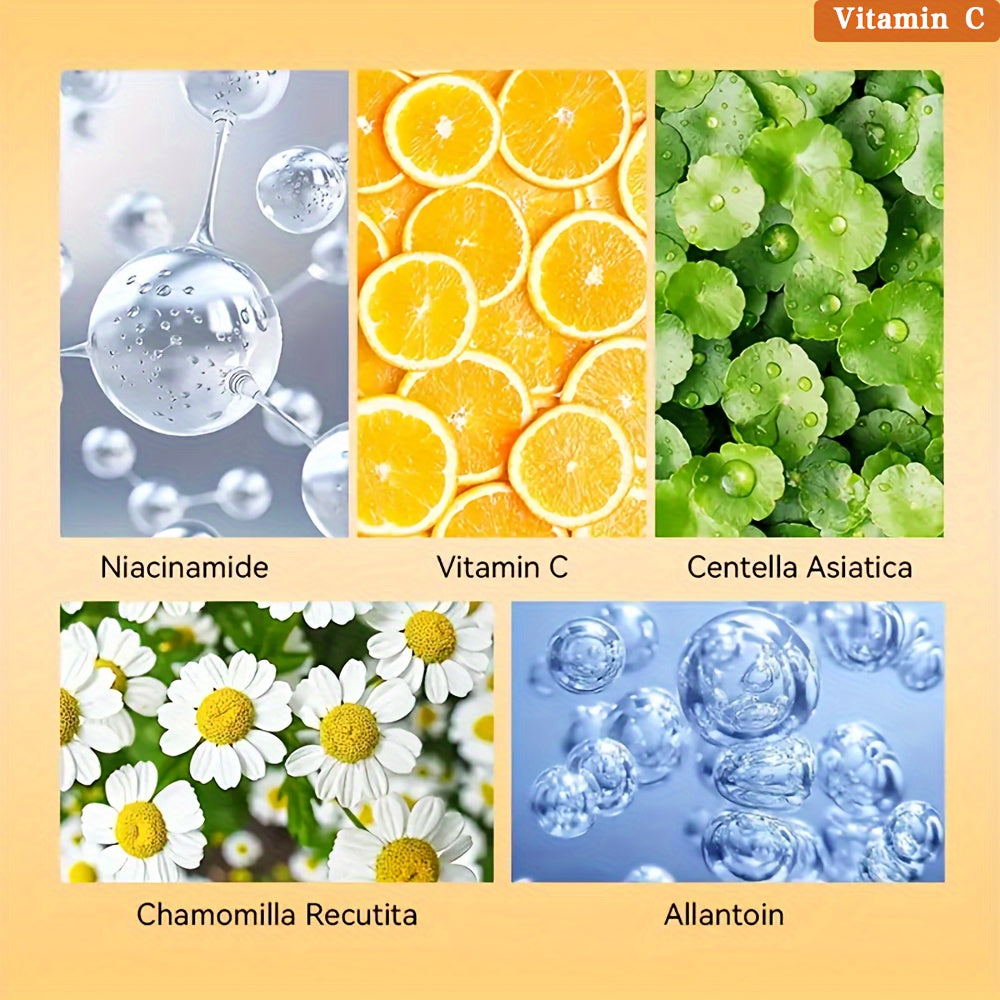 Hydrating Face Cream with Vitamin C Hyaluronic Acid for All Skin Types