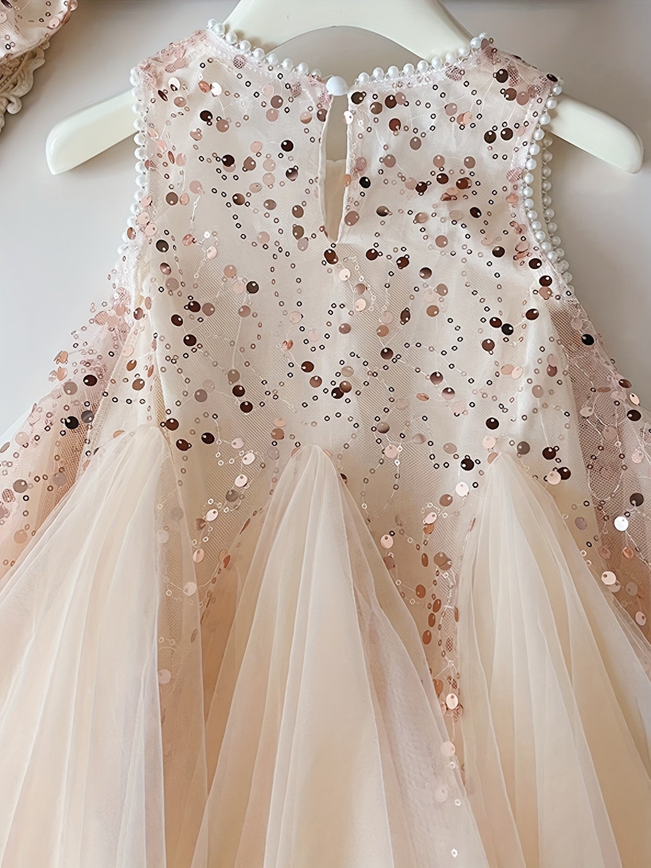 Qidan Qattiq Tanlangan Qizlar Kiyimlari - Yangi Yoz Bolalar Tarmoq Yupkasi, Qoltiqsiz Kiyim Princess Kiyimi bilan Kamon