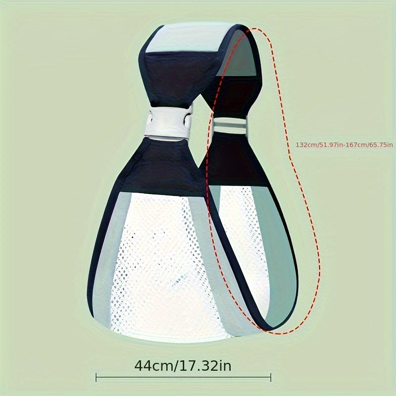 Baby Carrier Sling with Portable Shoulder Strap Lightweight and Multifunctional