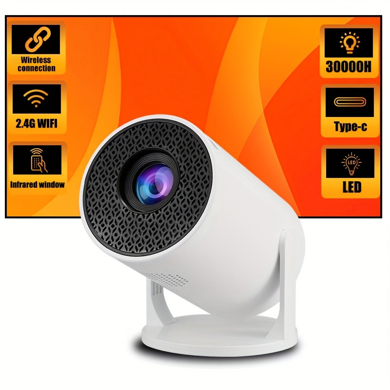 1080P HD, WiFi, USB, 20 Lumenli simsiz uy proyektori