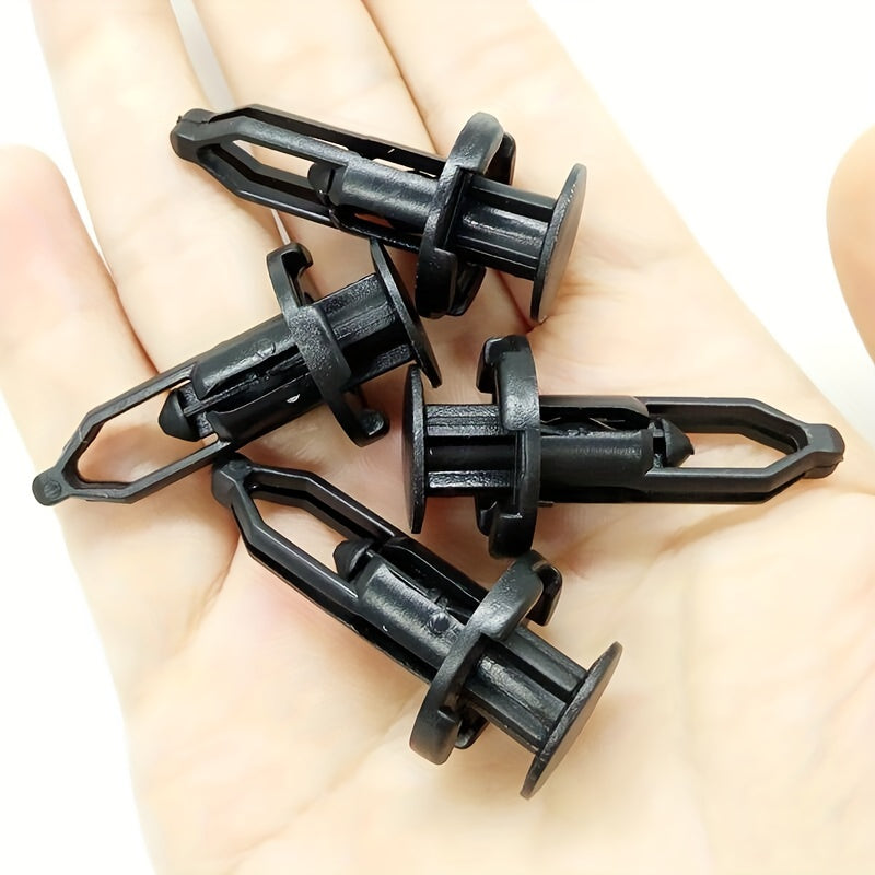50/100/200 Pcs Car Fastener Clips Bumper Fender Push-Type Plastic Fixings