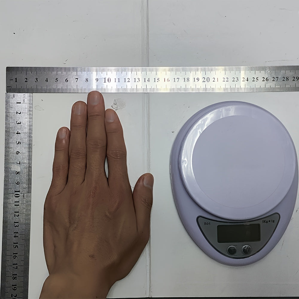 Digital Kitchen Scale 5kg with LED Display Food Weighing Tool for Baking and Cooking