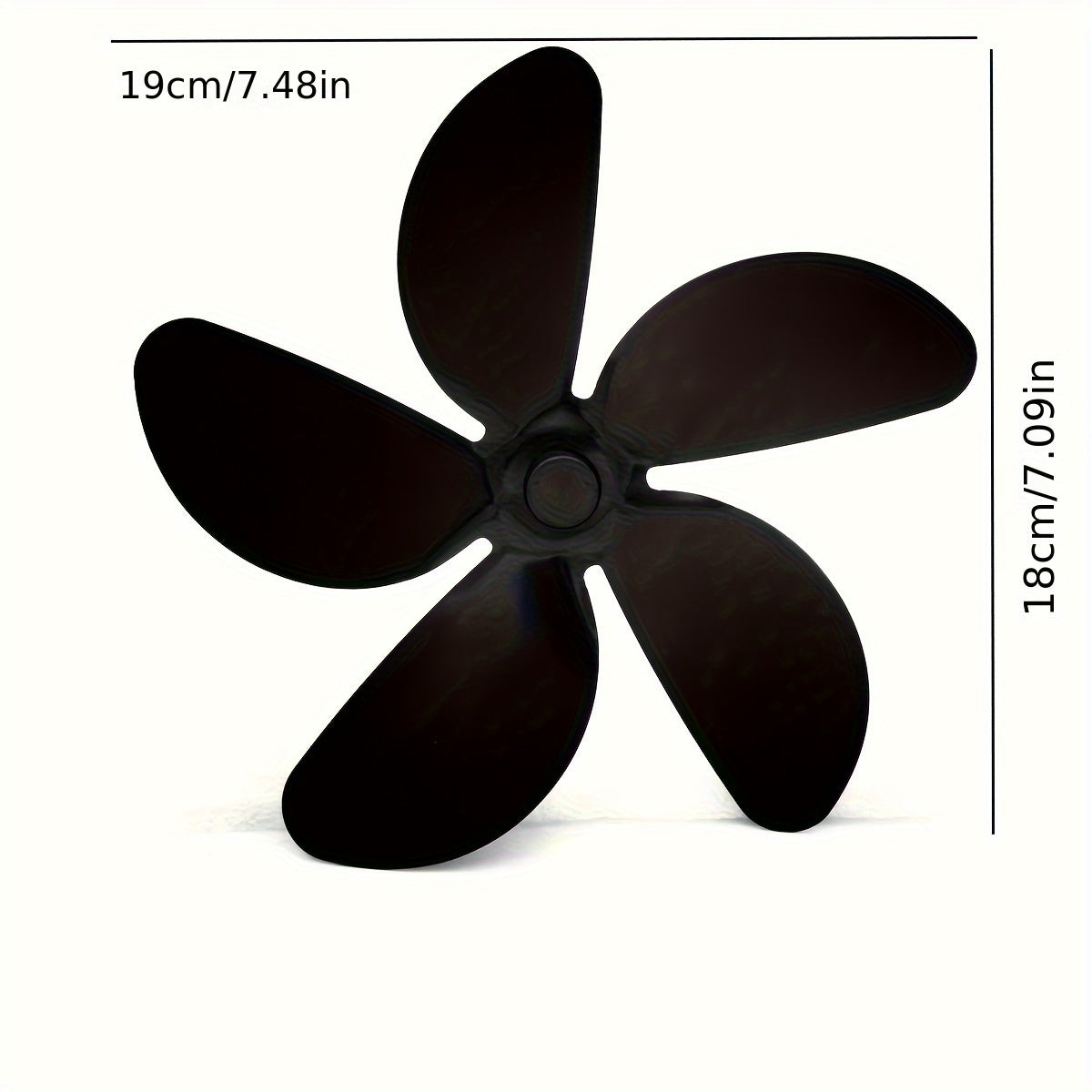 Fireplace Fan Accessories Including Fan Blades and Household Gadgets 1 Piece