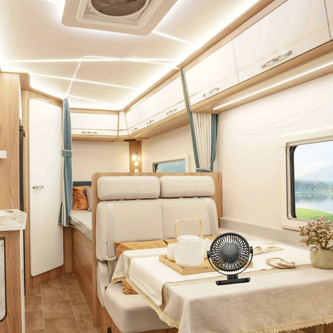 USB-клипсовой настольный вентилятор с бесщеточным мотором для тихого и мощного воздушного потока. Портативный охлаждающий вентилятор для спальни и офиса. Универсальный крепеж, стильный черный цвет, прочный клипсовой дизайн без батареи.