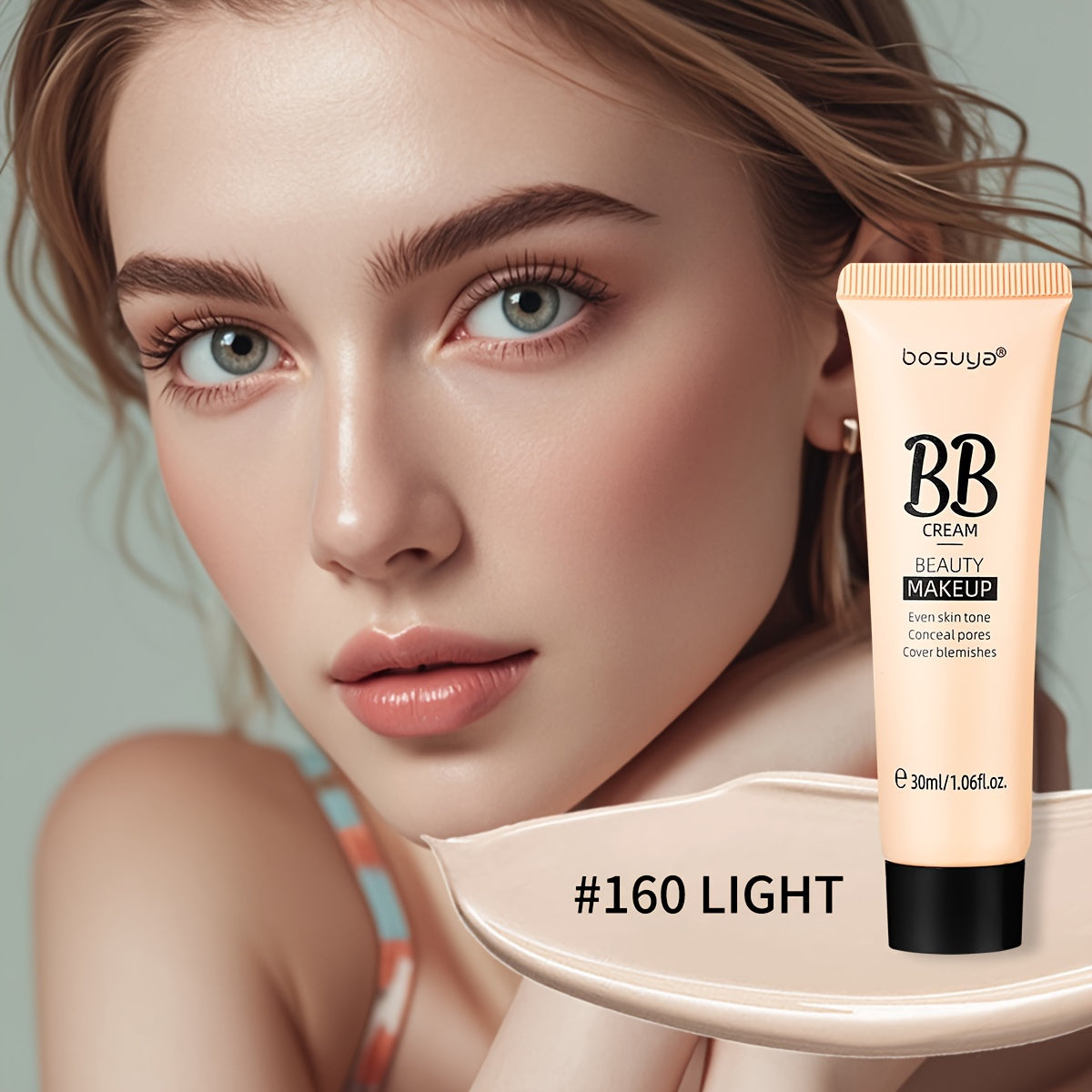 Women BB Cream Foundation Liquid Concealer Waterproof Long-Lasting