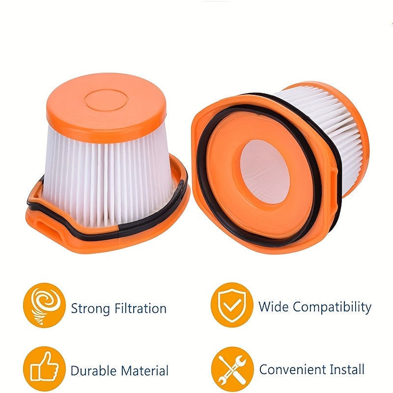 4-to'plam almashtirish vakuum filtrlari Wandvac uchun, crevice asbob bilan mos, WS620 WS630 WS632