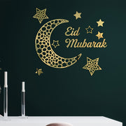 Ramadan Mirror Decorative Wall Stickers for Festive Atmosphere in Middle East