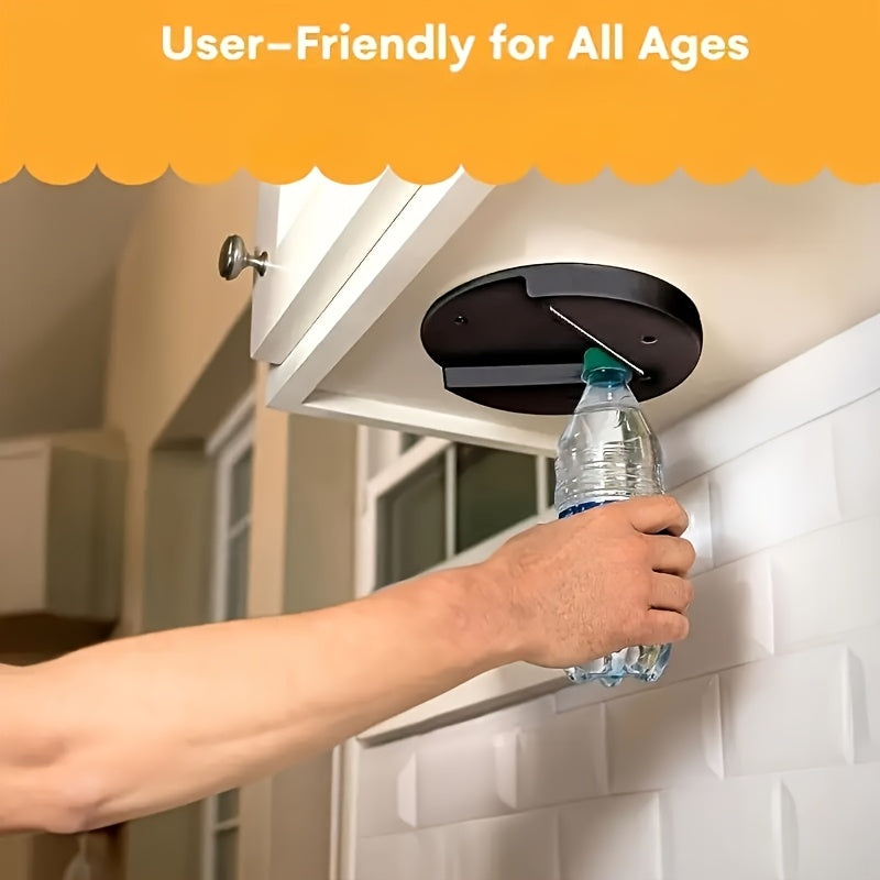 Круглый набор открывателей для банок из 5 штук - необходимый аксессуар для кухонного шкафа с открывалкой для бутылок