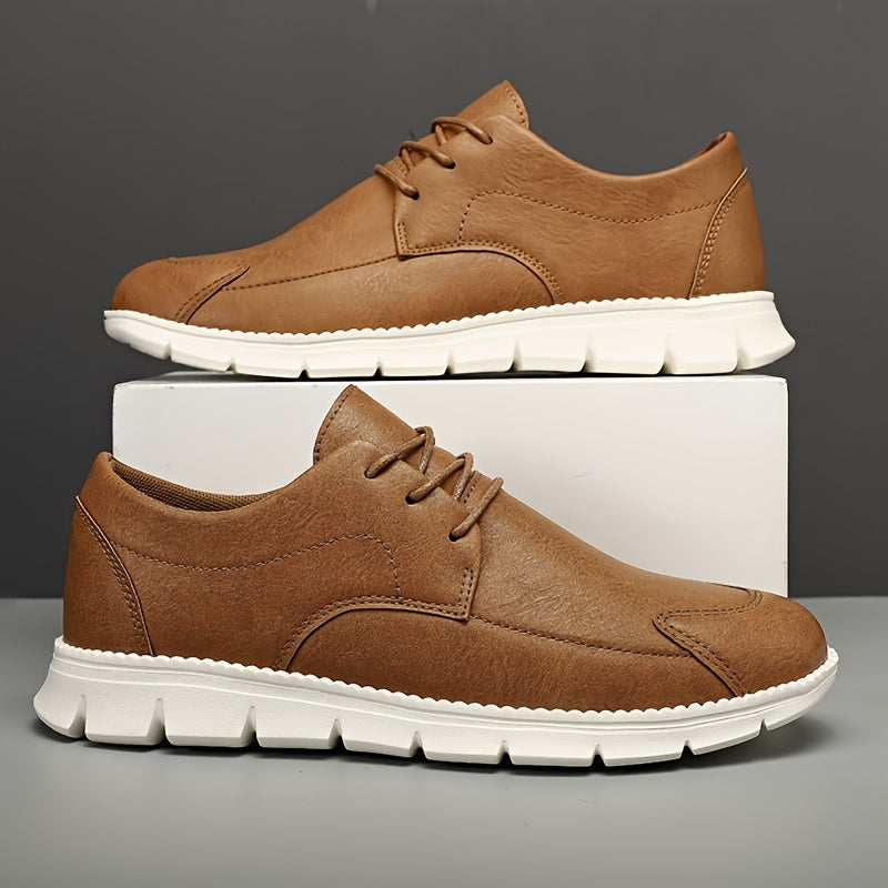 Мужские винтажные повседневные кроссовки с верхом из PU и подошвой из EVA