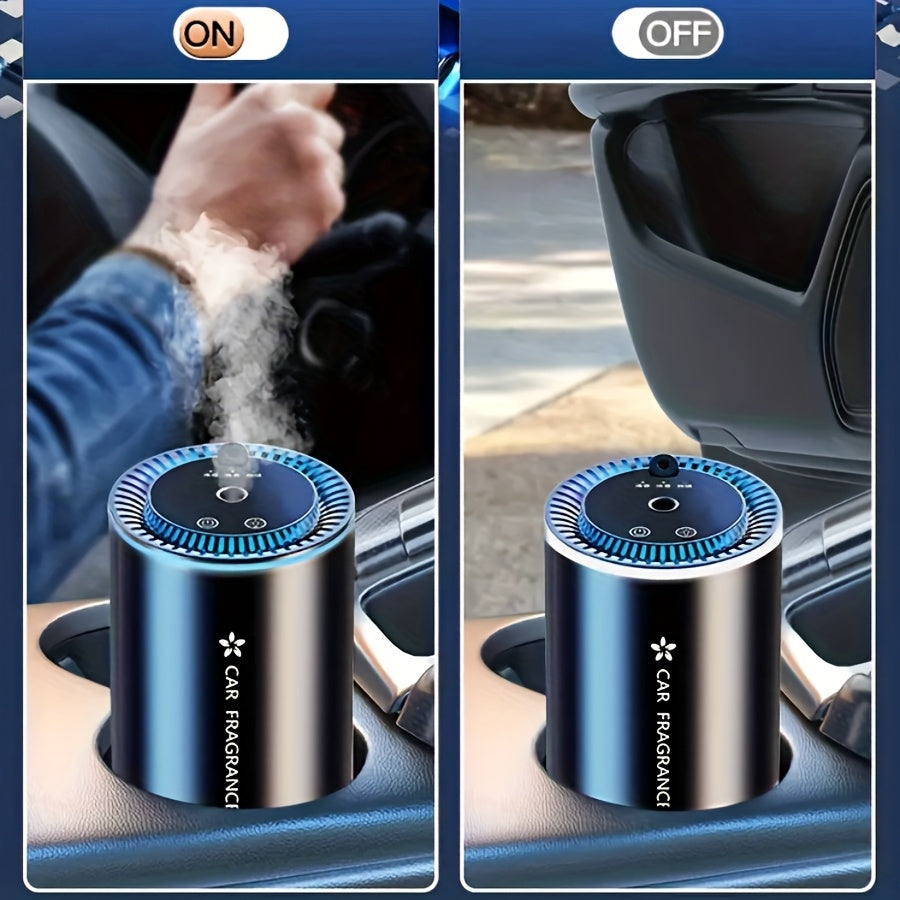 Освежитель воздуха для автомобиля с звездным освещением, сенсорным управлением, USB-зарядкой, диффузором эфирных масел для интерьера автомобиля