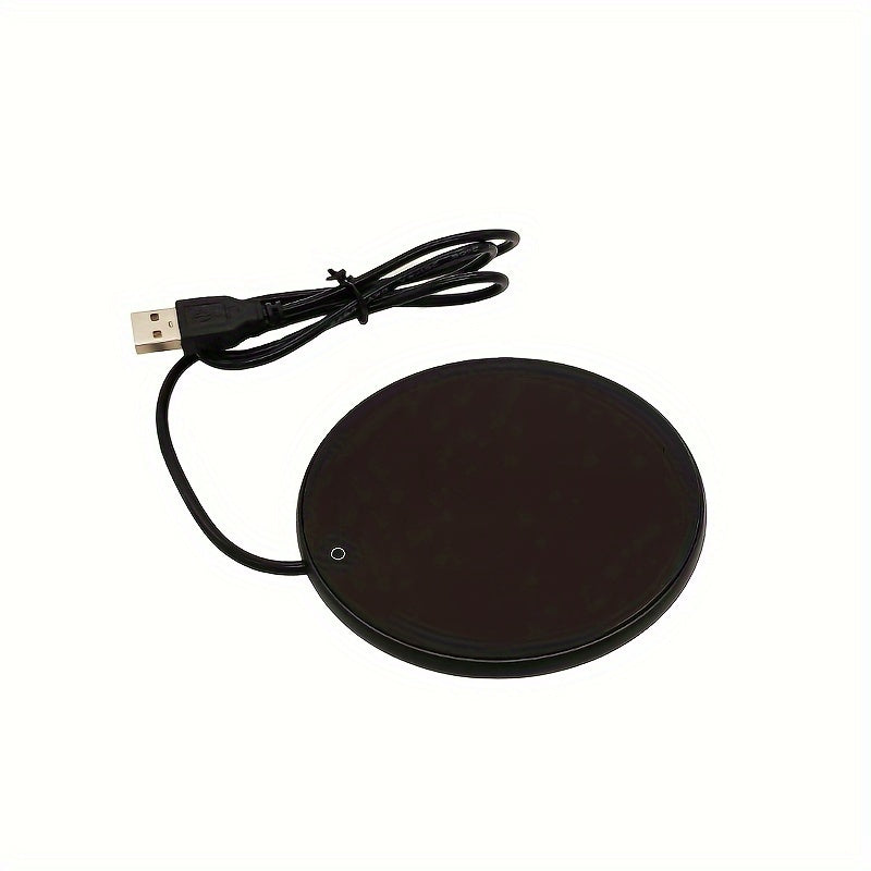Electric Coaster 4-Inch USB Powered Keeps Coffee at 55°C Aluminum Alloy