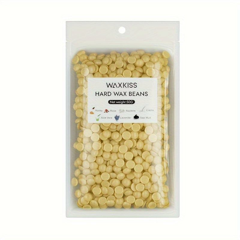 Paquete de recarga de cera dura en grano para piel sensible, depilación sin dolor, 50g