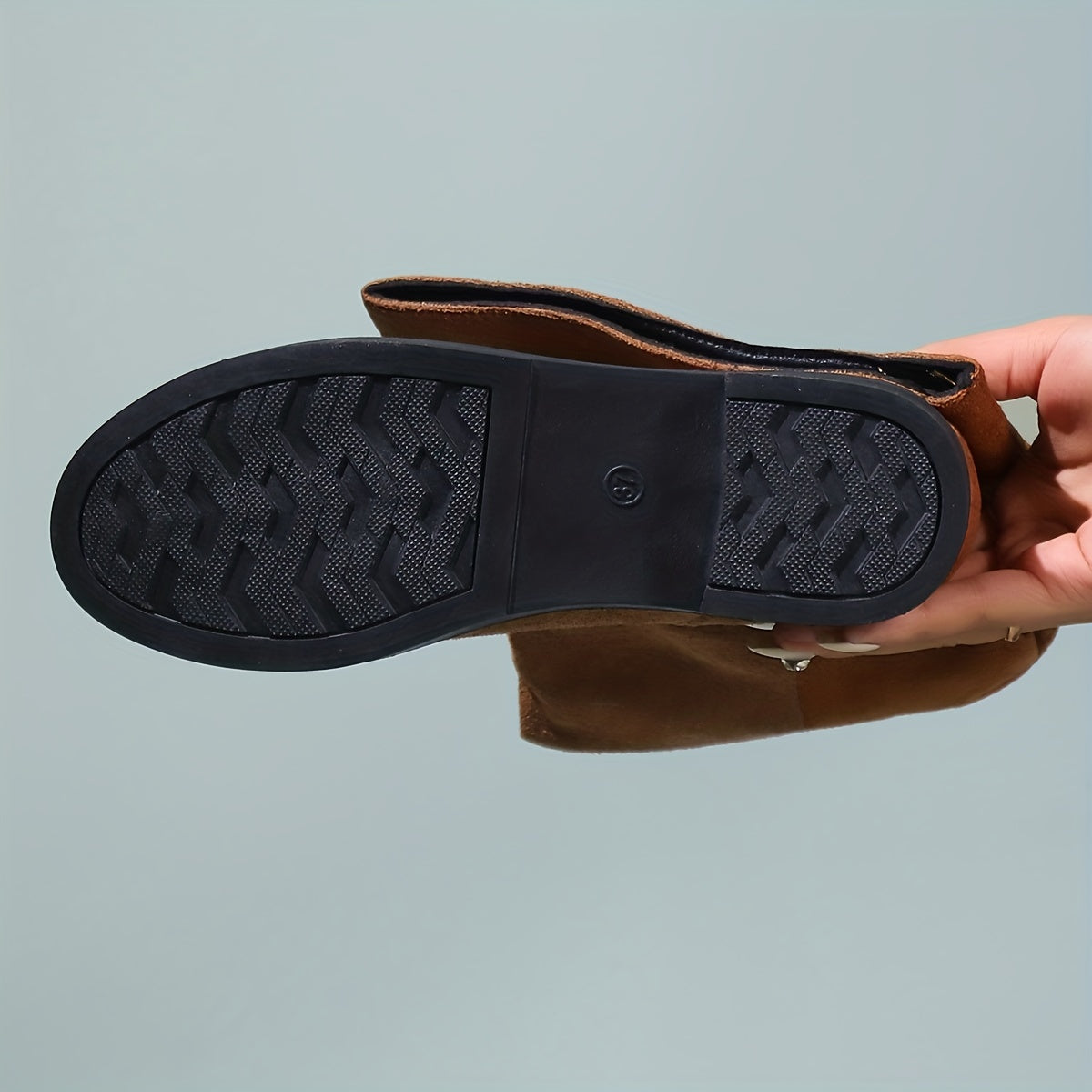 Women's Leather Everyday Boots Light Brown Stylish Comfortable