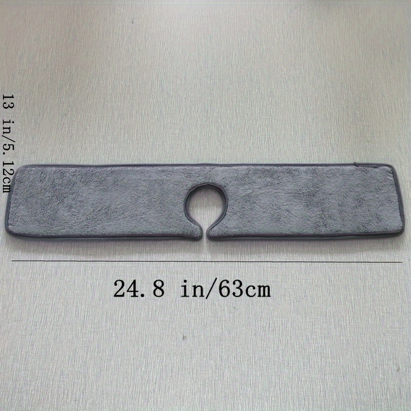 Fast-Drying Microfiber Sink Mat Spill-Proof Moisture-Absorbing Bathroom Pad