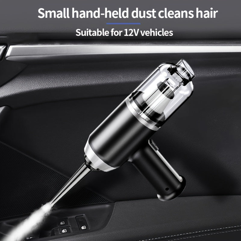 Handheld Car Vacuum Cleaner With Blower Function Compact Dust Remover