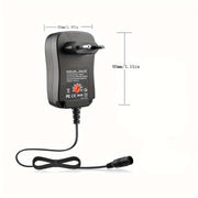 30W Universal AC/DC Power Adapter with 8 Tips for Electronics and LED Strips