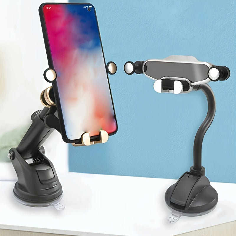 Soporte de succión para teléfono de coche universal, soporte de tablero para smartphones